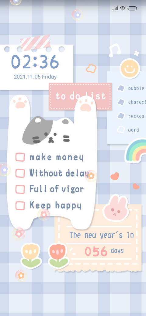 Cat Post It Notes screenshot