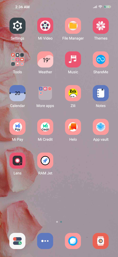 Literary flower screenshot