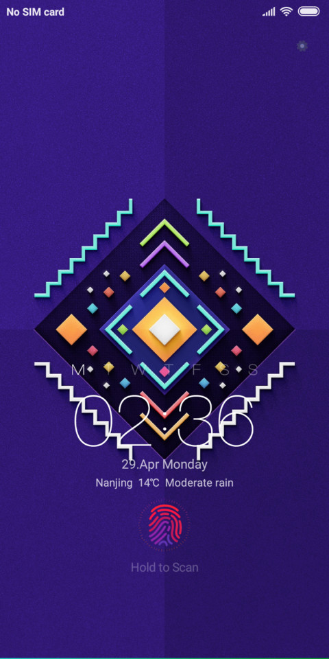 Color Blue screenshot