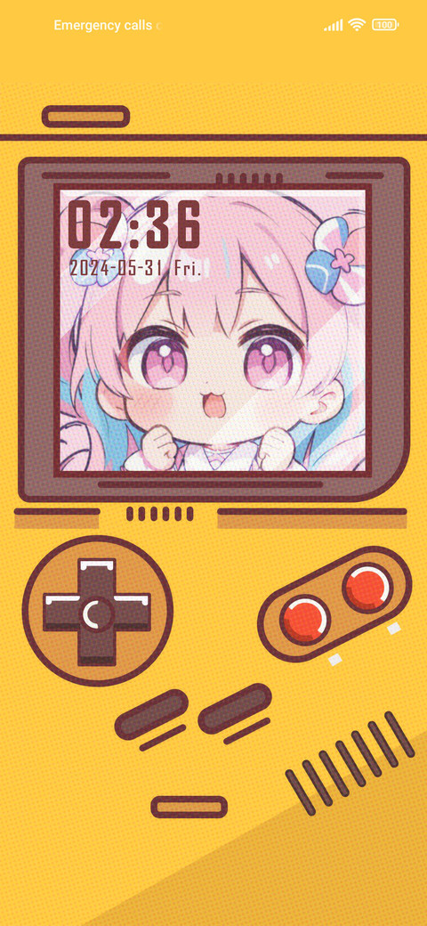 games console screenshot