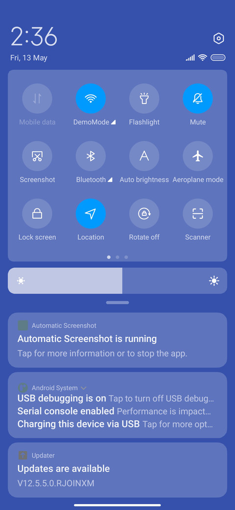 azure widget screenshot