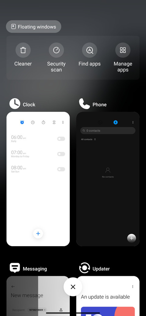 Dark Minimal IZ screenshot