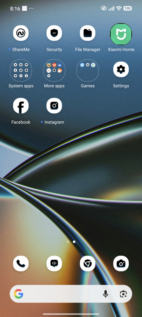 Azure Blur screenshot