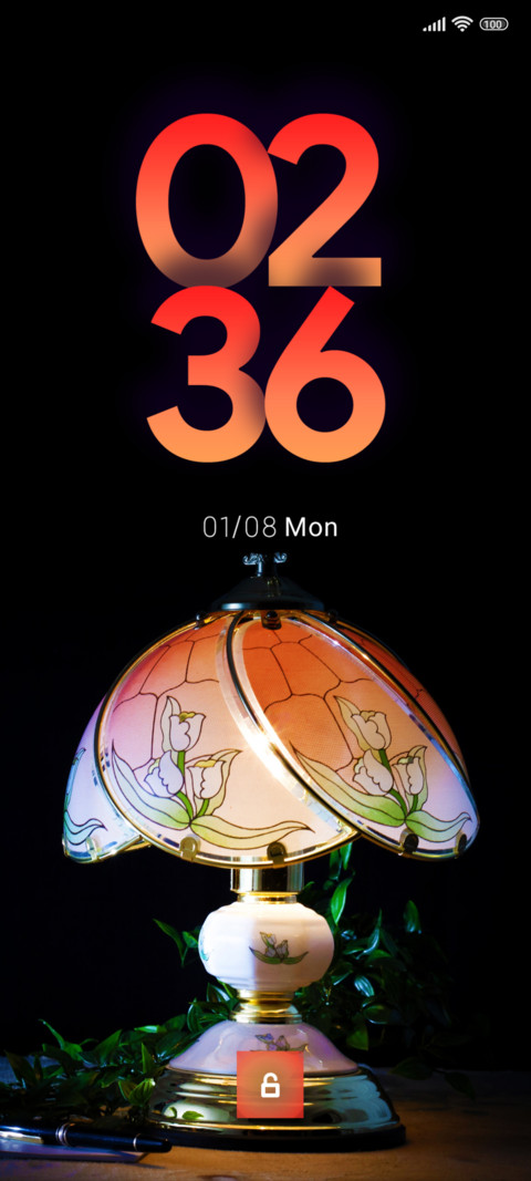 lamp aesthetic screenshot