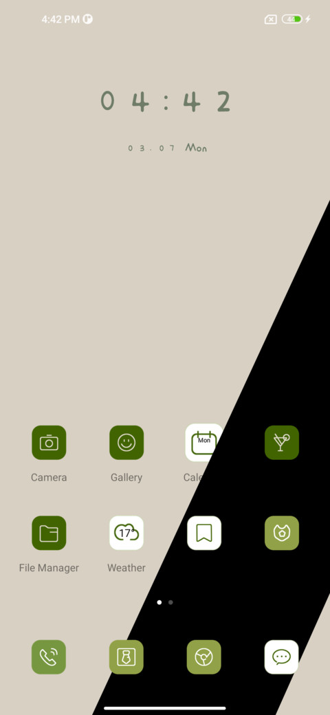 Eye protection screenshot
