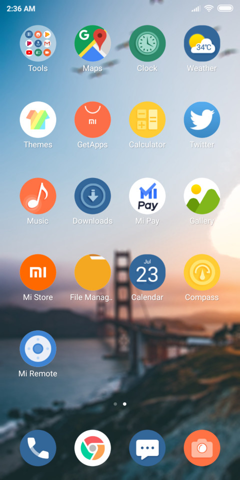 Bridge screenshot