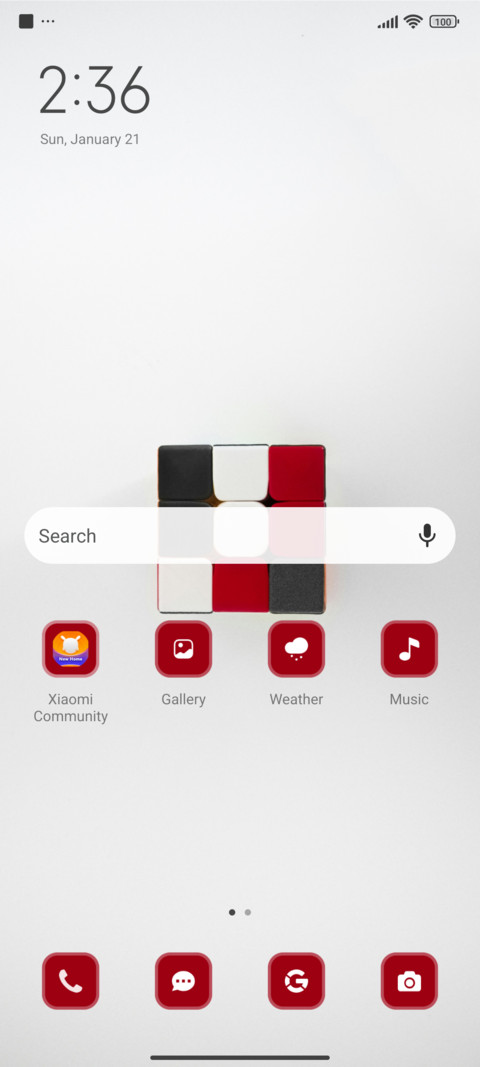 Minimal Rubik screenshot
