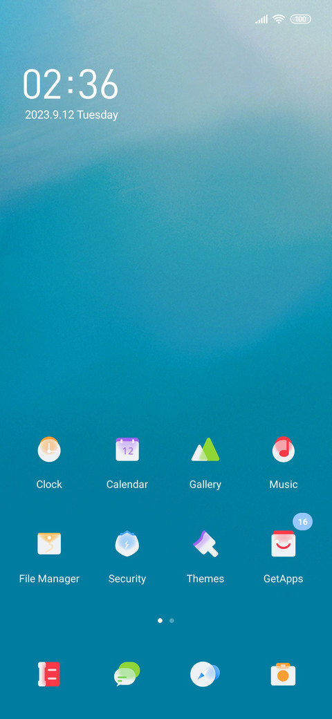 Stars and clouds screenshot