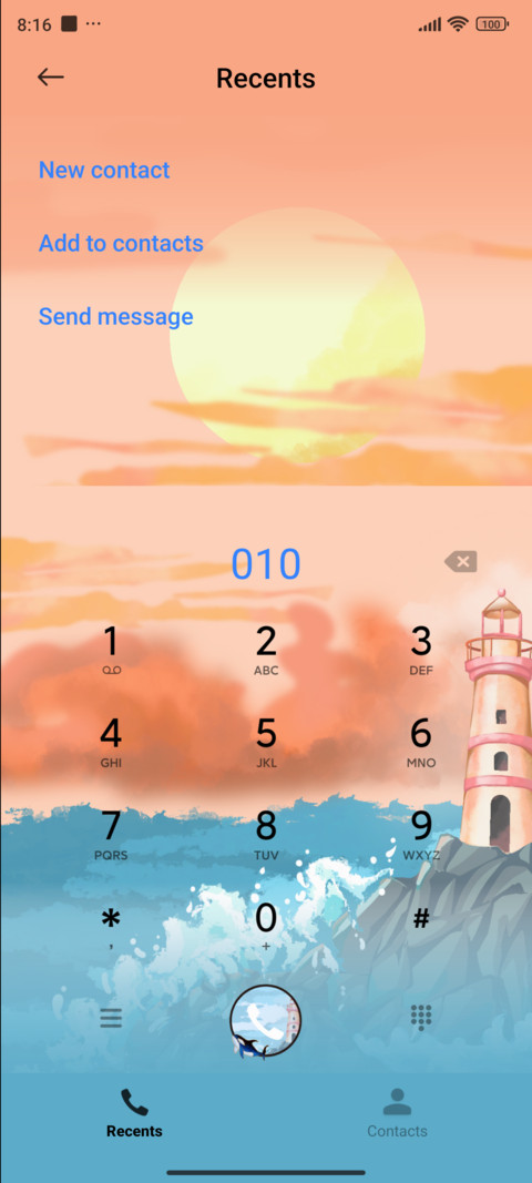 lighthouse screenshot