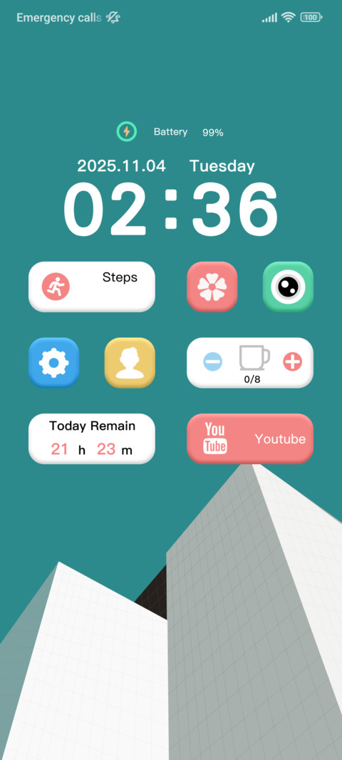 Cyan Realm Blank screenshot