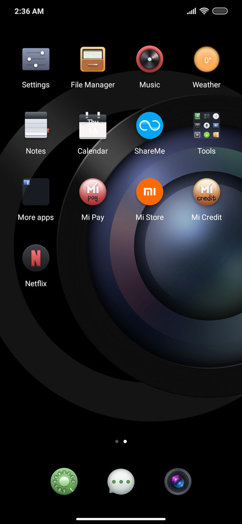 Business lens screenshot