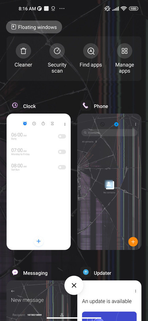 I cracked screenshot