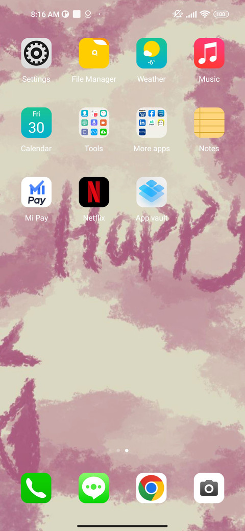 Happy screenshot