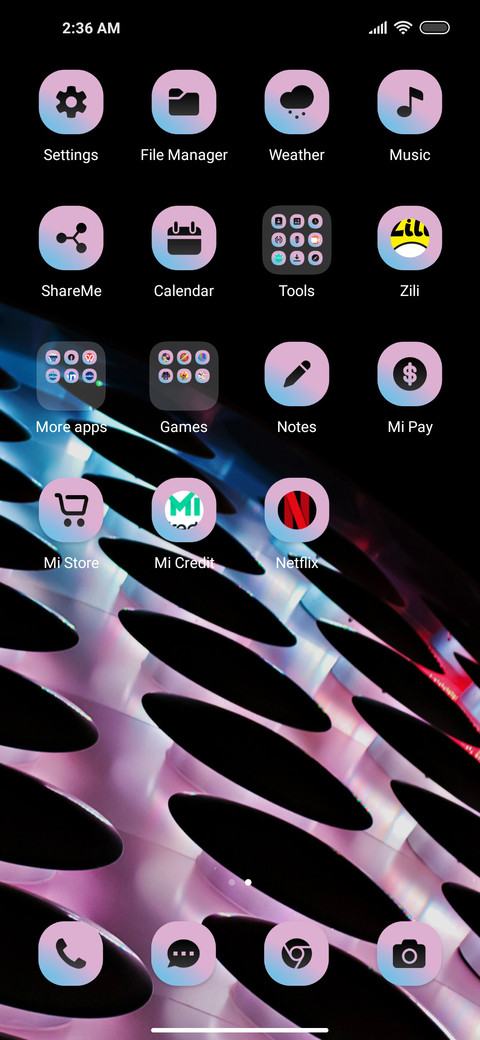 Neon Round screenshot