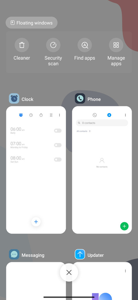 Late screenshot