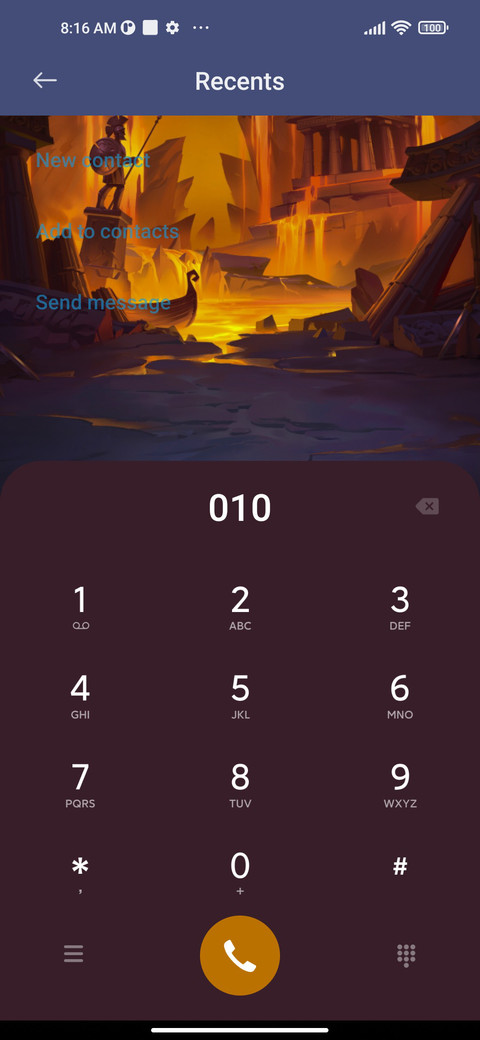 Magic oracle screenshot