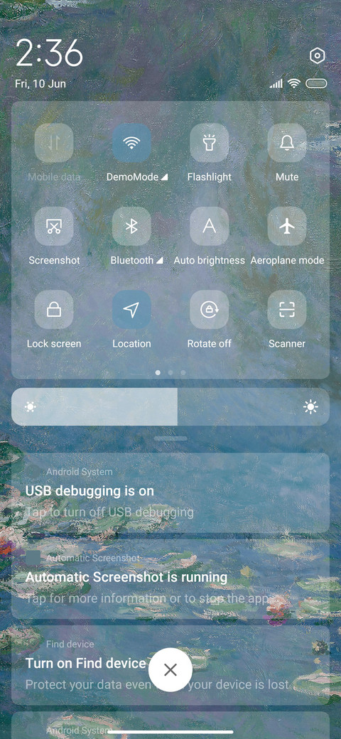 hazy impression screenshot