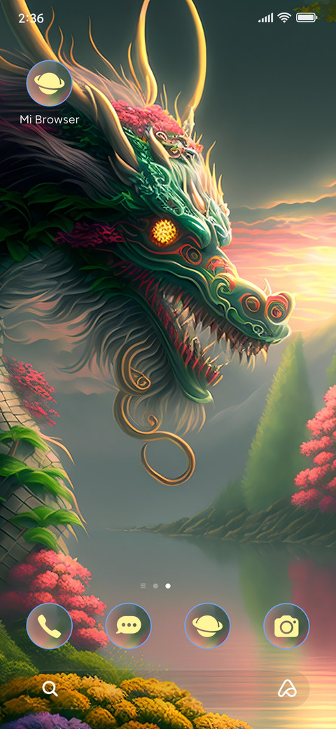 dragon green screenshot