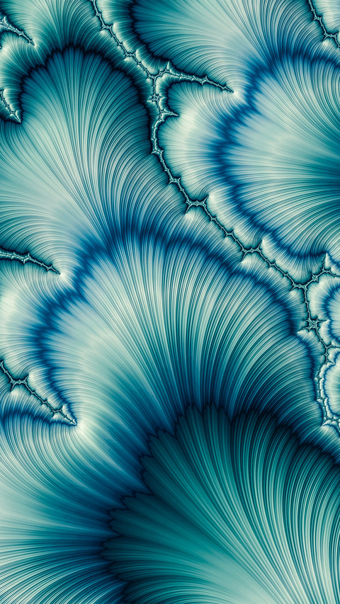 Water green psychedelic fractal screenshot
