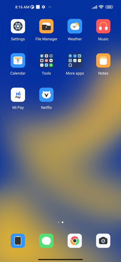 Klein A16 screenshot