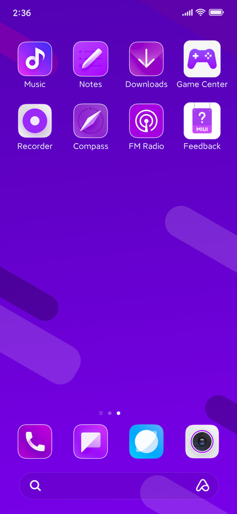 Fancy Dark Purple screenshot
