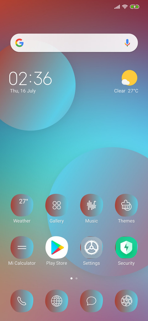Neon Circles - Light_3MDS screenshot