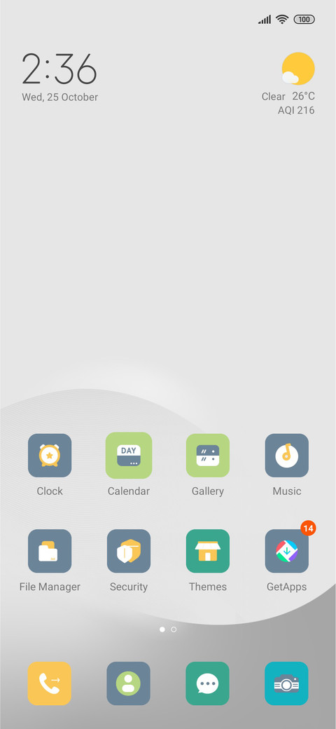 Tilt back screenshot