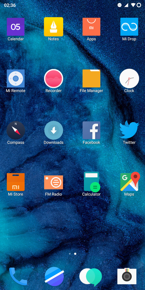 Hydrogen OS  screenshot