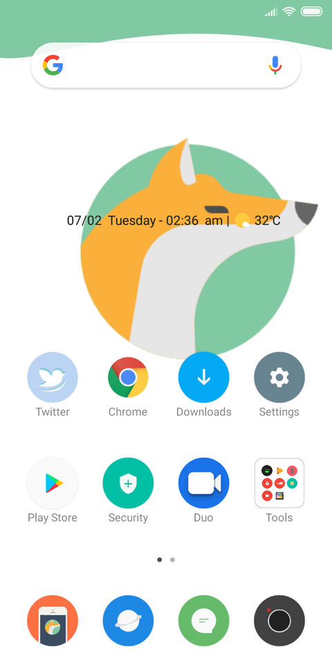 Foxy screenshot