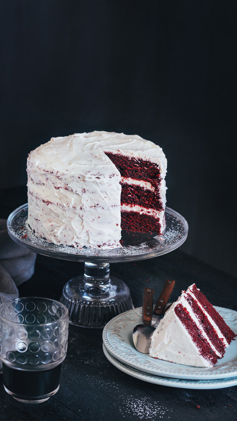 Teach you to make delicious red velvet cake 8 screenshot