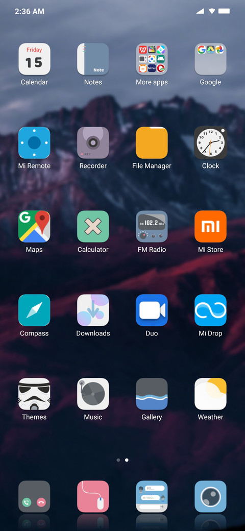 Blue Navy screenshot