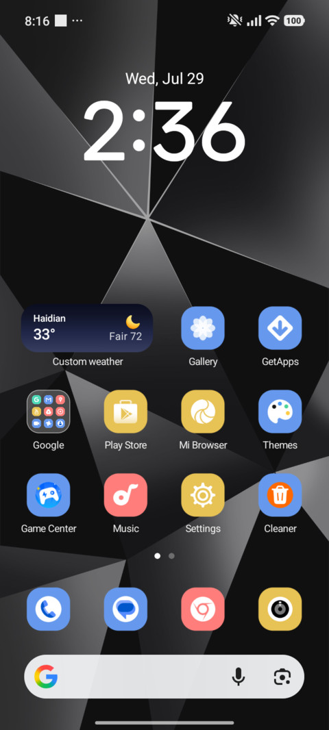 Gray Prism Nook screenshot