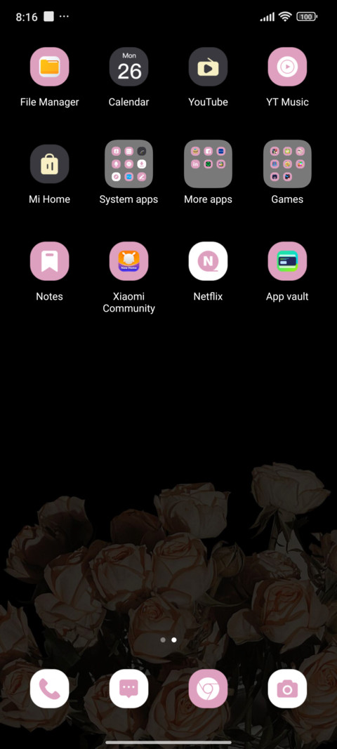 Romantic bouquet screenshot