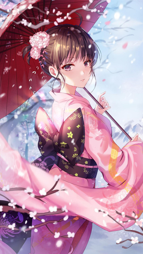 伞下的她 screenshot