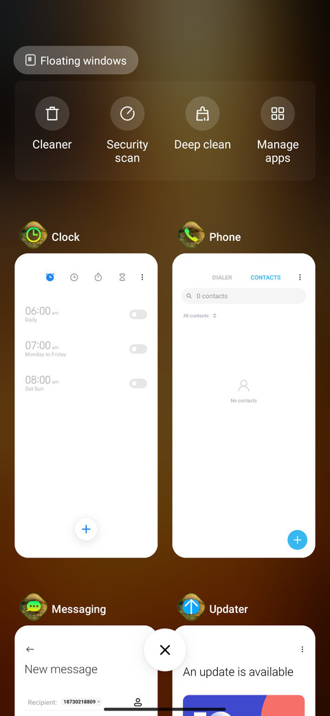Sunrise fine screenshot
