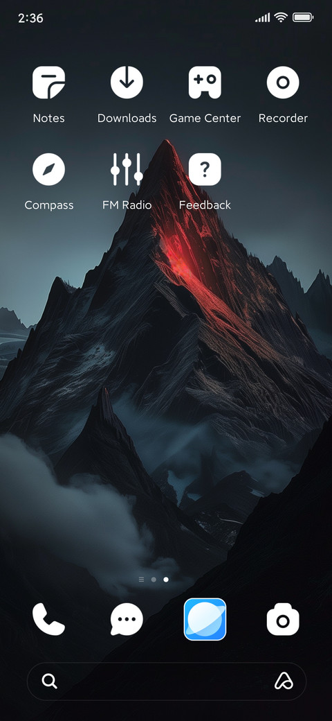 Golden mountain screenshot