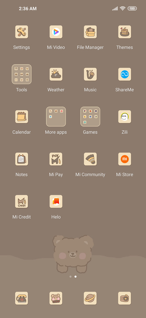 Simple bear screenshot