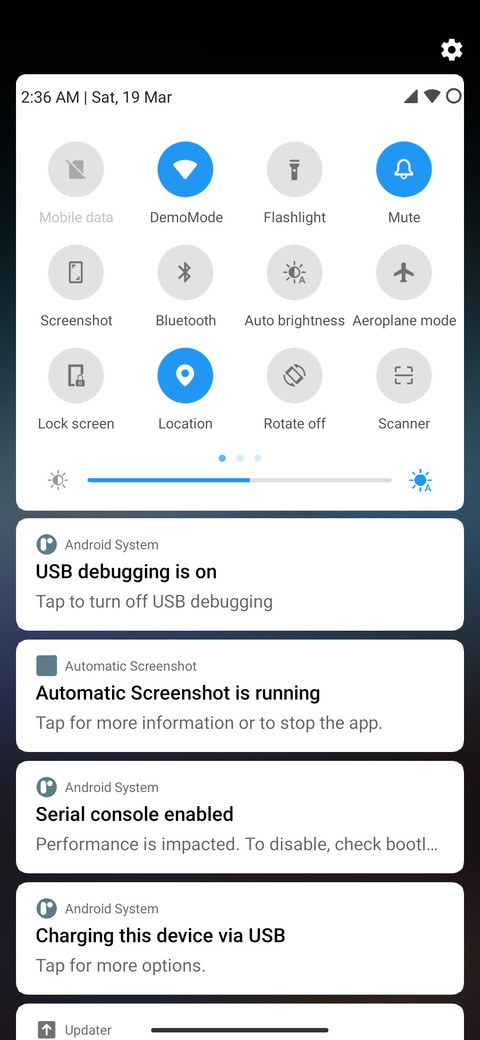 Google screenshot