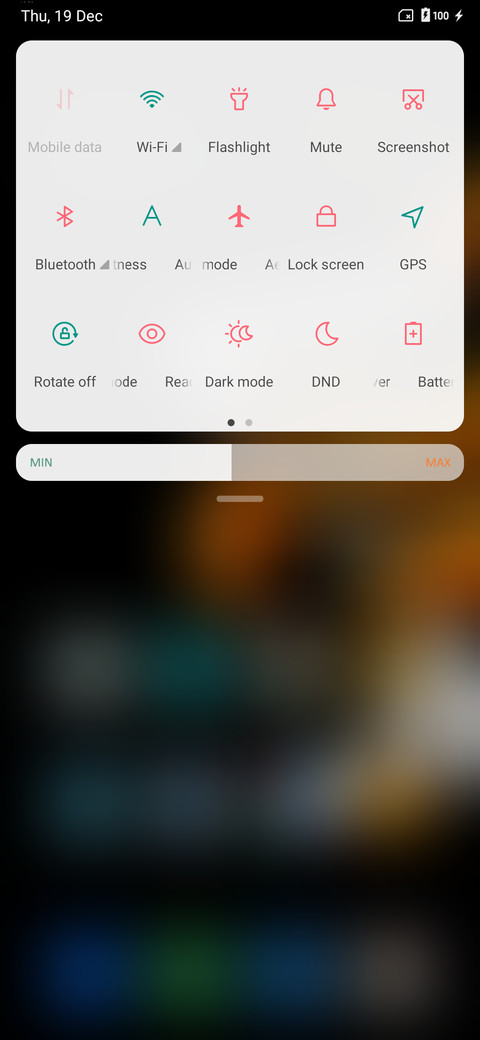 Android X V11 screenshot