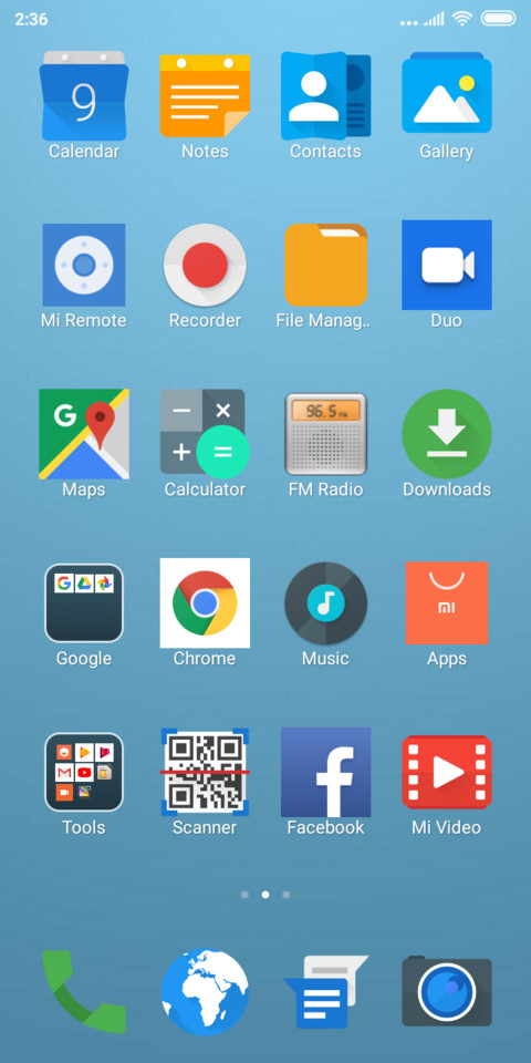 Nougat M screenshot