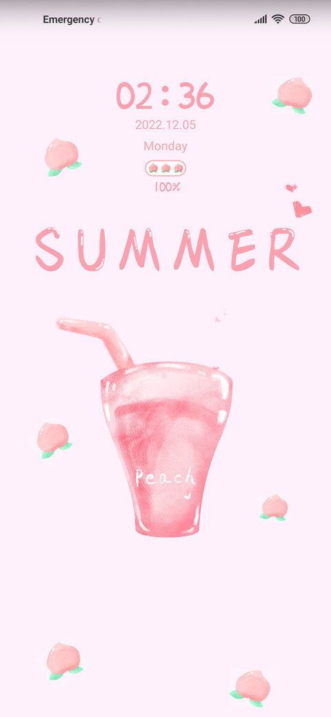 Super sweet peach screenshot