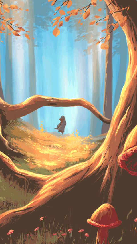 Forest maze screenshot