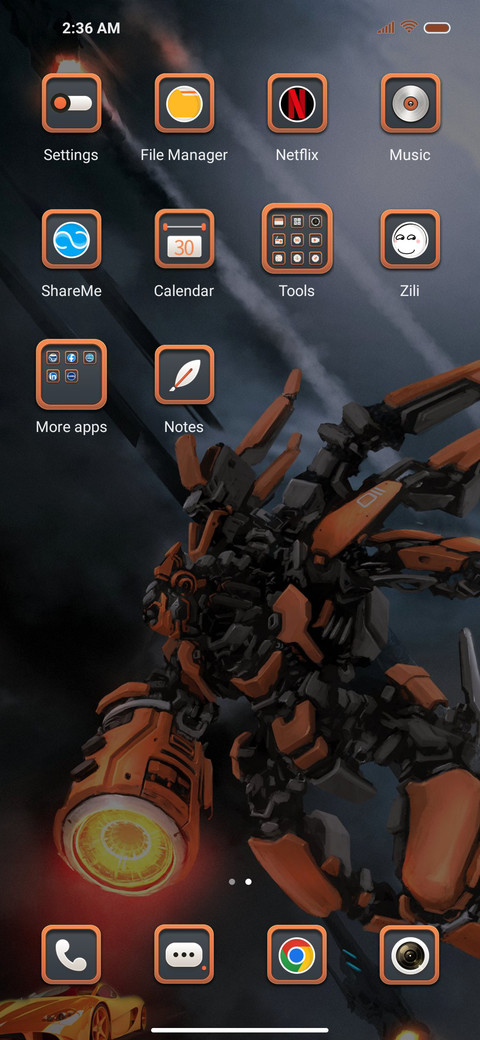 Mecha Warrior screenshot
