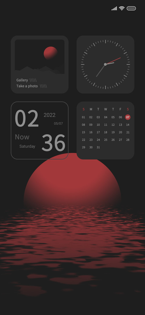 Sunset screenshot