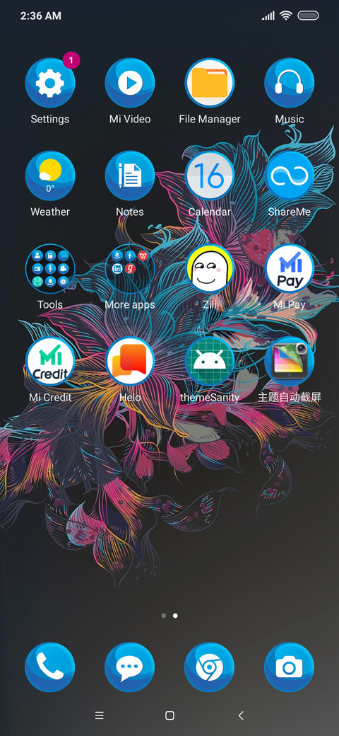 Retro Flower_3MDP screenshot