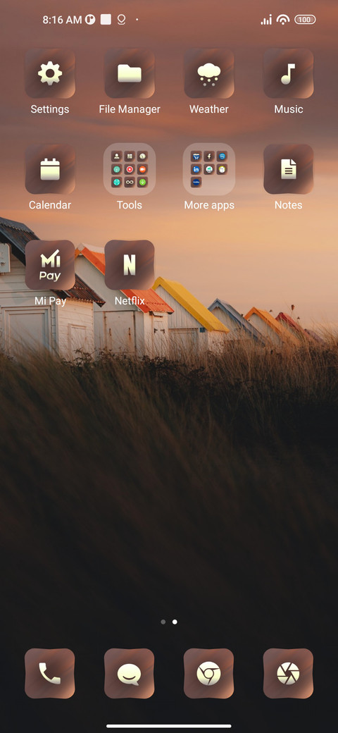 sunrise screenshot