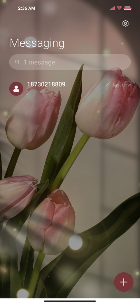Pink tulip screenshot