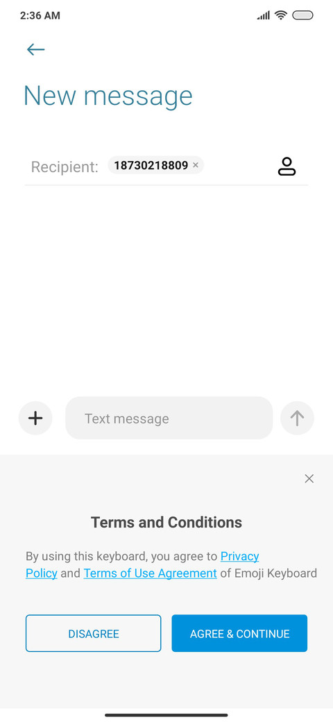 Blue screenshot