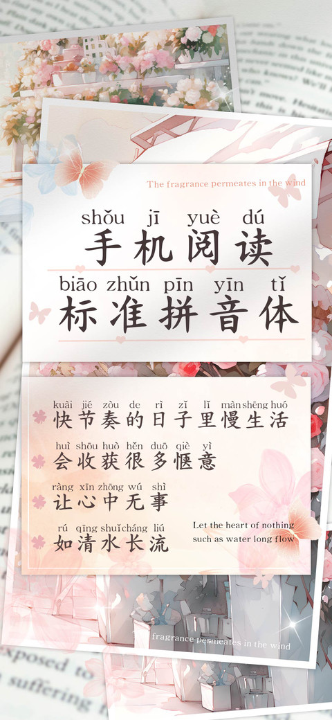 手机阅读标准拼音体 screenshot