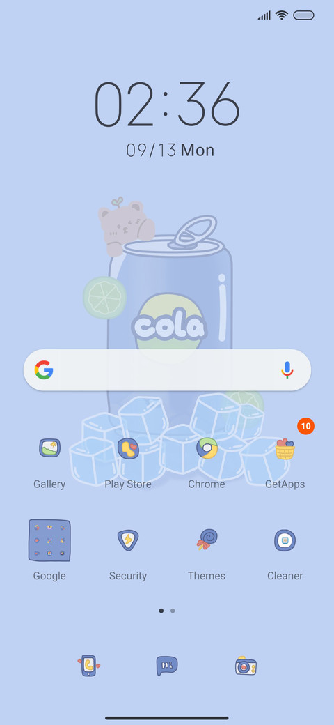 Filling soda screenshot